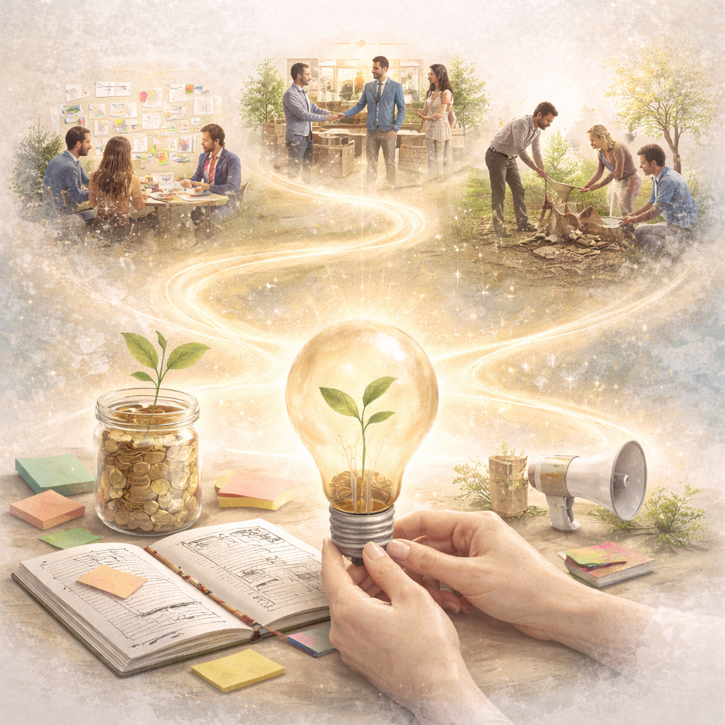 Od idei do działania — jak rodzą się projekty społeczne